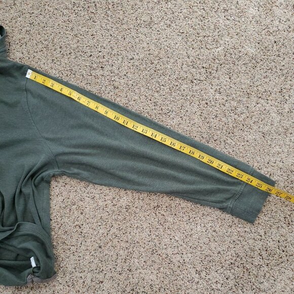 Arrow T Shirt Mens 2XL Green Long sleeve Crew Neck Pull Over - Picture 10 of 12